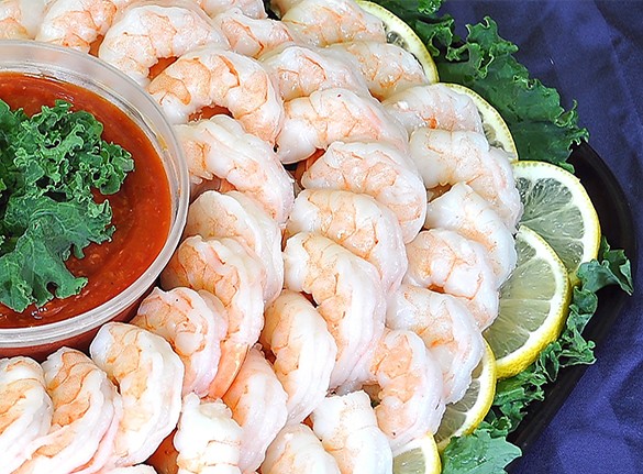 Extra Large Cocktail Shrimp Platter - Item # 24 - Dave's Fresh Marketplace Catering RI