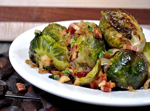 Roasted Brussels Sprouts and Pancetta - Item # 361 - Dave's Fresh Marketplace Catering RI