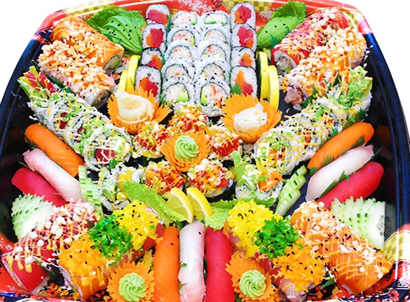 Hybrid Roku Platter - Sushi - Item # 564 - Dave's Fresh Marketplace Catering RI